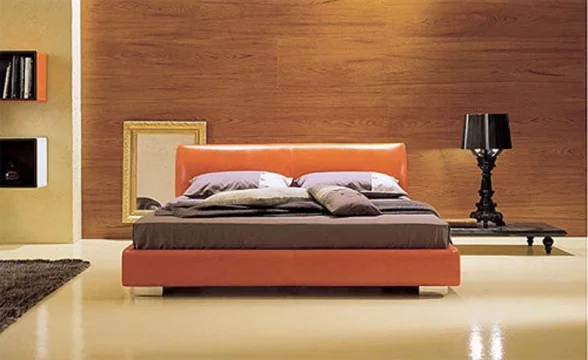 oranžinė lova