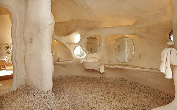 Flintstones-namas didele vonia miegamasis