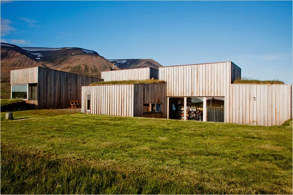 medinis namas islandijoje